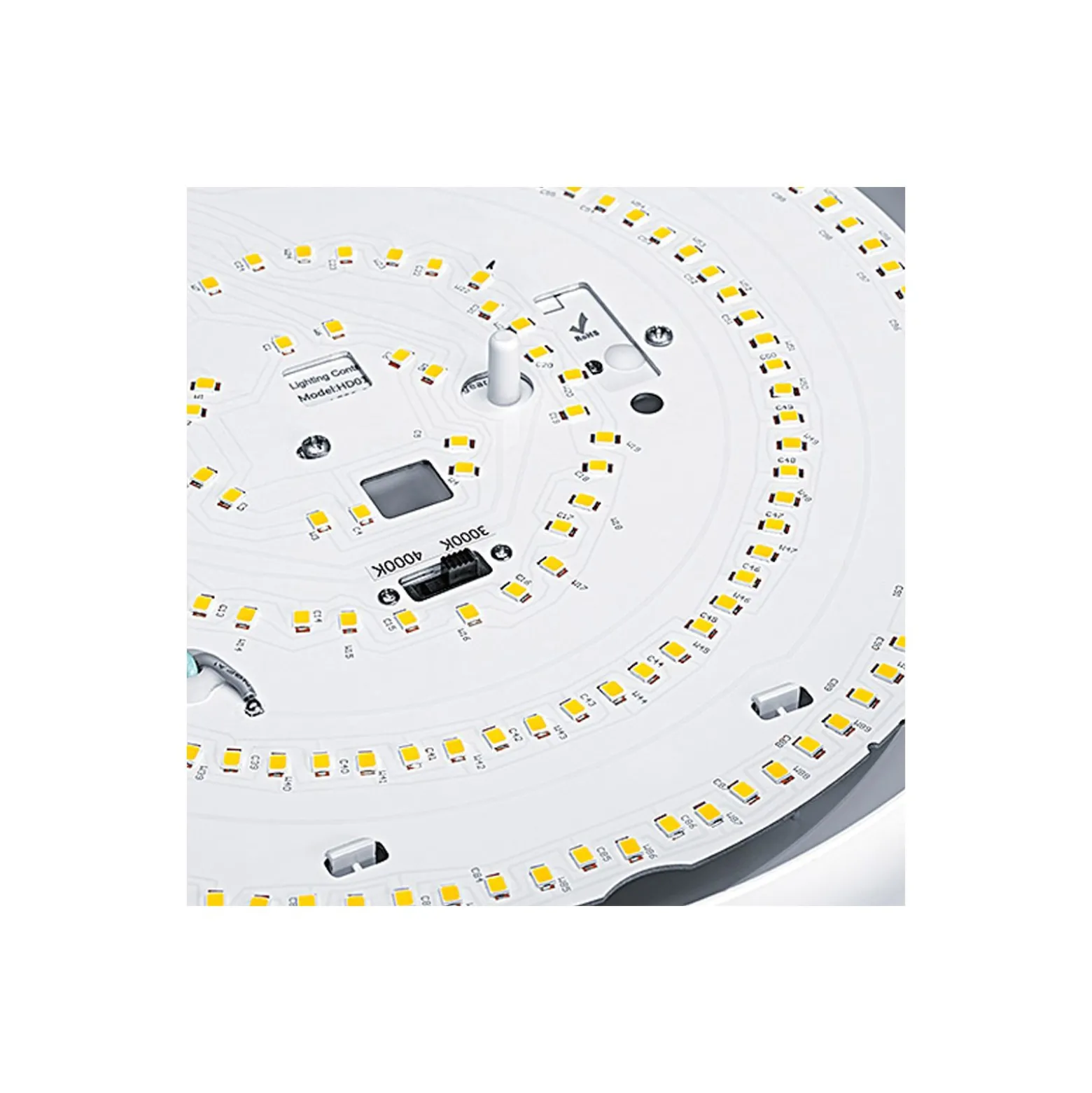 THORNeco LED Plafond TOM VARIO Svart 20W 2000lm - 830-840 CCT | 300mm - IP66