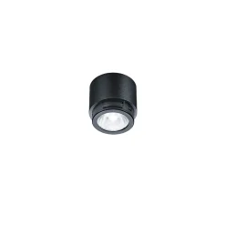 THORNeco LED Spot LILY Svart 9W 900lm 24D - 930 Varm Vit | 82mm - Utskärning 68mm - IP44 - Bästa färgåtergivning - Dimbar
