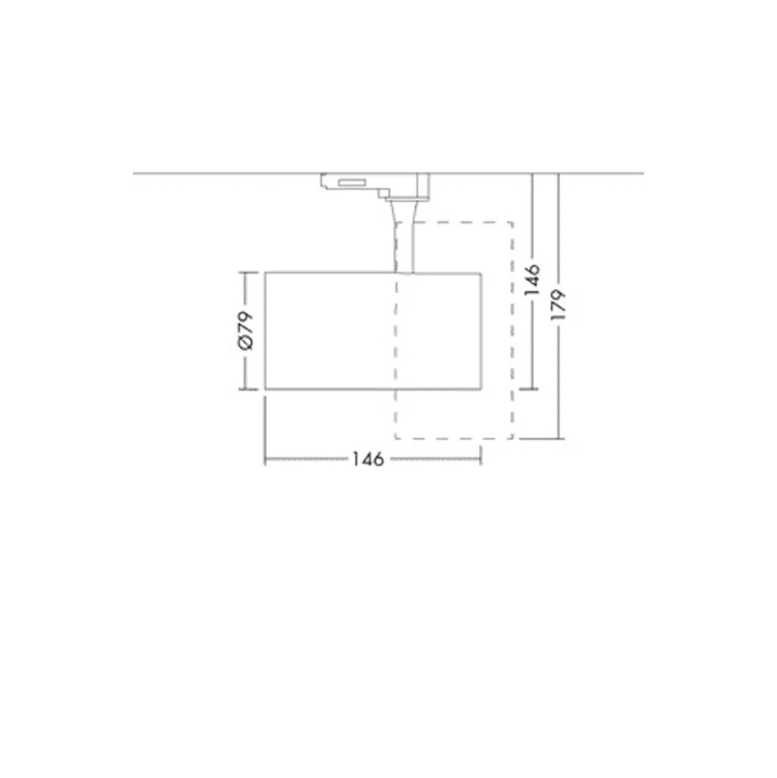 THORNeco LED Spårbelysning LUCA Aluminium Vit 34W 3213lm 38D - 930 Varm Vit | Bästa färgåtergivning