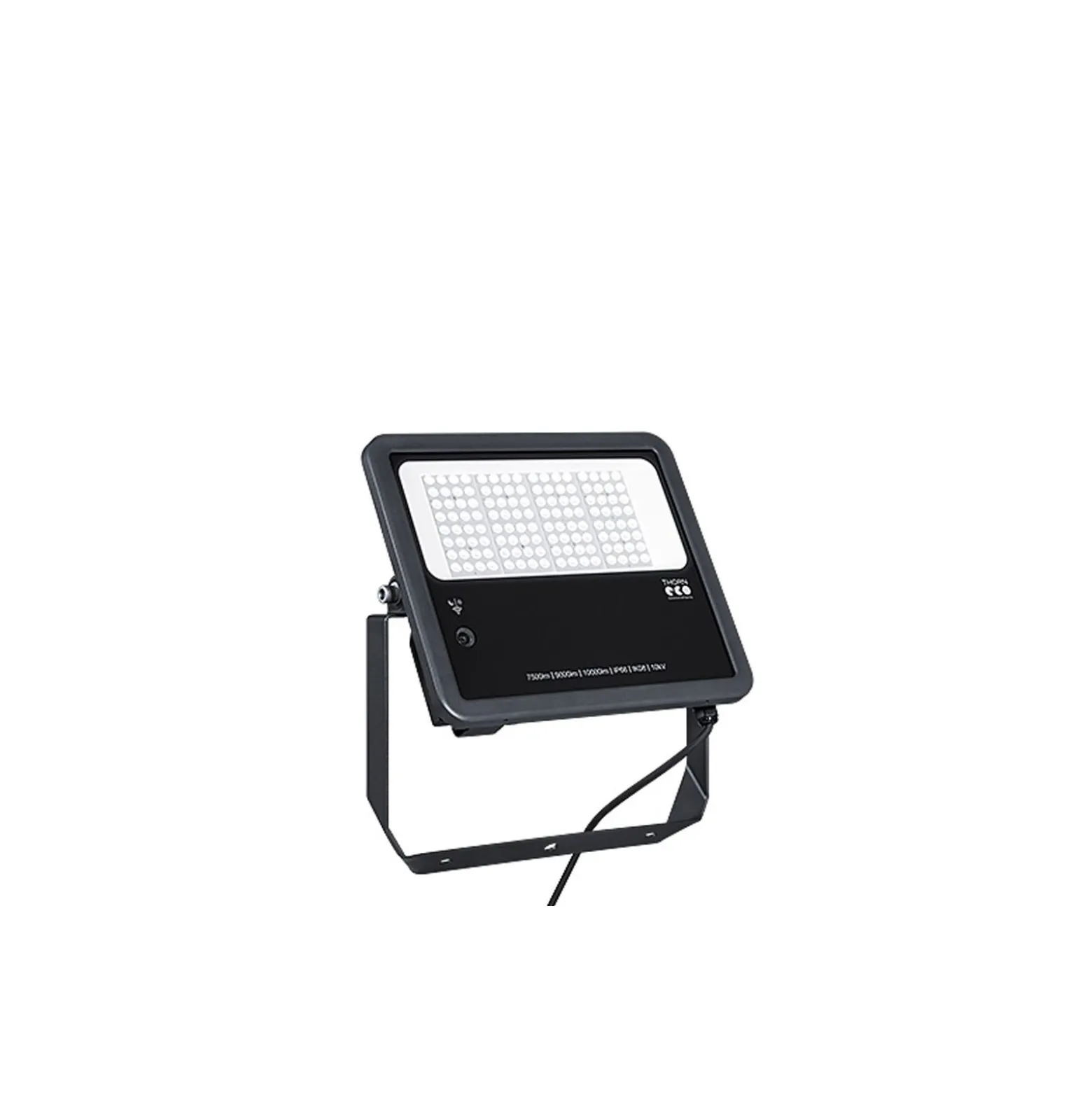 THORNeco LED Strålkastare LEO FLEX Aluminium Antracit 55/70/80W 7500/900/10000lm 60D - 830 Varm Vit | IP66 - Asymmetrisk