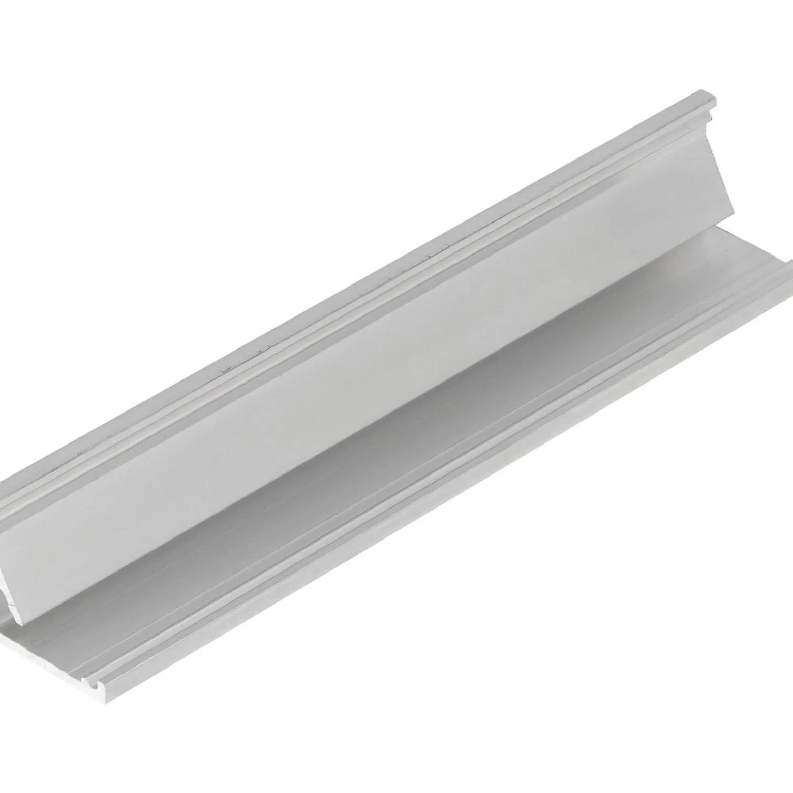 Topmet LED Profil CABI12 E slide - 1m - Complete set - Aluminium raw alu.