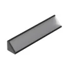 Topmet LED Profil CABI12 E slide - 1m - Complete set - Svart