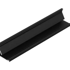 Topmet LED Profil CABI12 E slide - 1m - Complete set - Svart