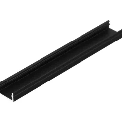 Topmet LED Profil Set Standard BEGTON12 J Opal S Svart 1000 Svart anod.