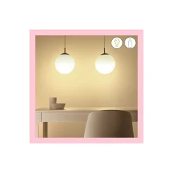 WiZ Smart LED E14 Globe Filament Matt 5W 470lm | Bästa Färgåtergivning - Dimbar - Ersättare 40W