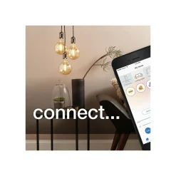 WiZ Smart LED E27 Globe Filament Ambar 125mm 6.5W 720lm - 820-845 Justerbar Vit | Dimbar - Ersättare 50W