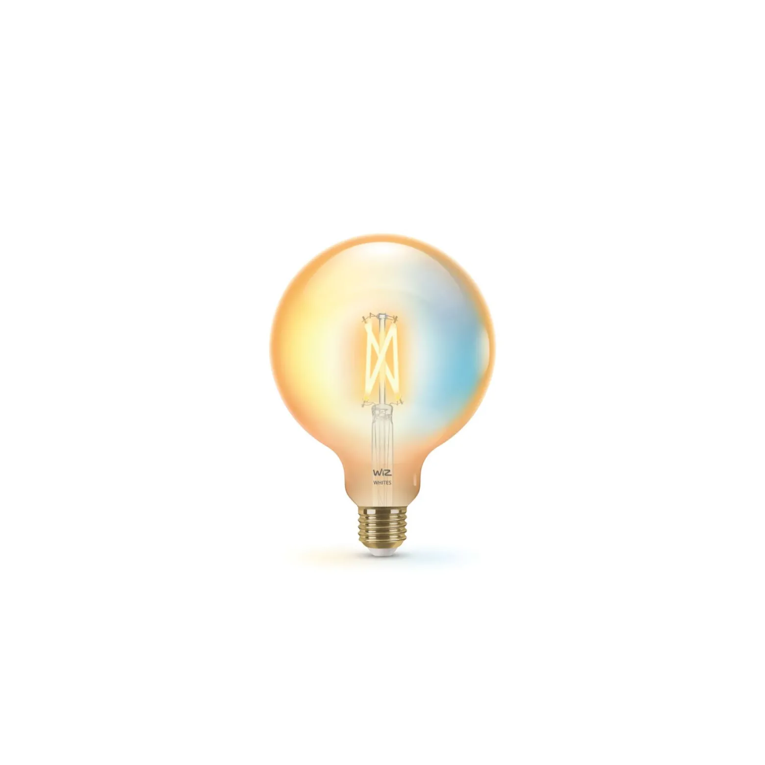 WiZ Smart LED E27 Globe G95 Filament Guld 7W 640lm | Bästa Färgåtergivning - Dimbar - Ersättare 50W