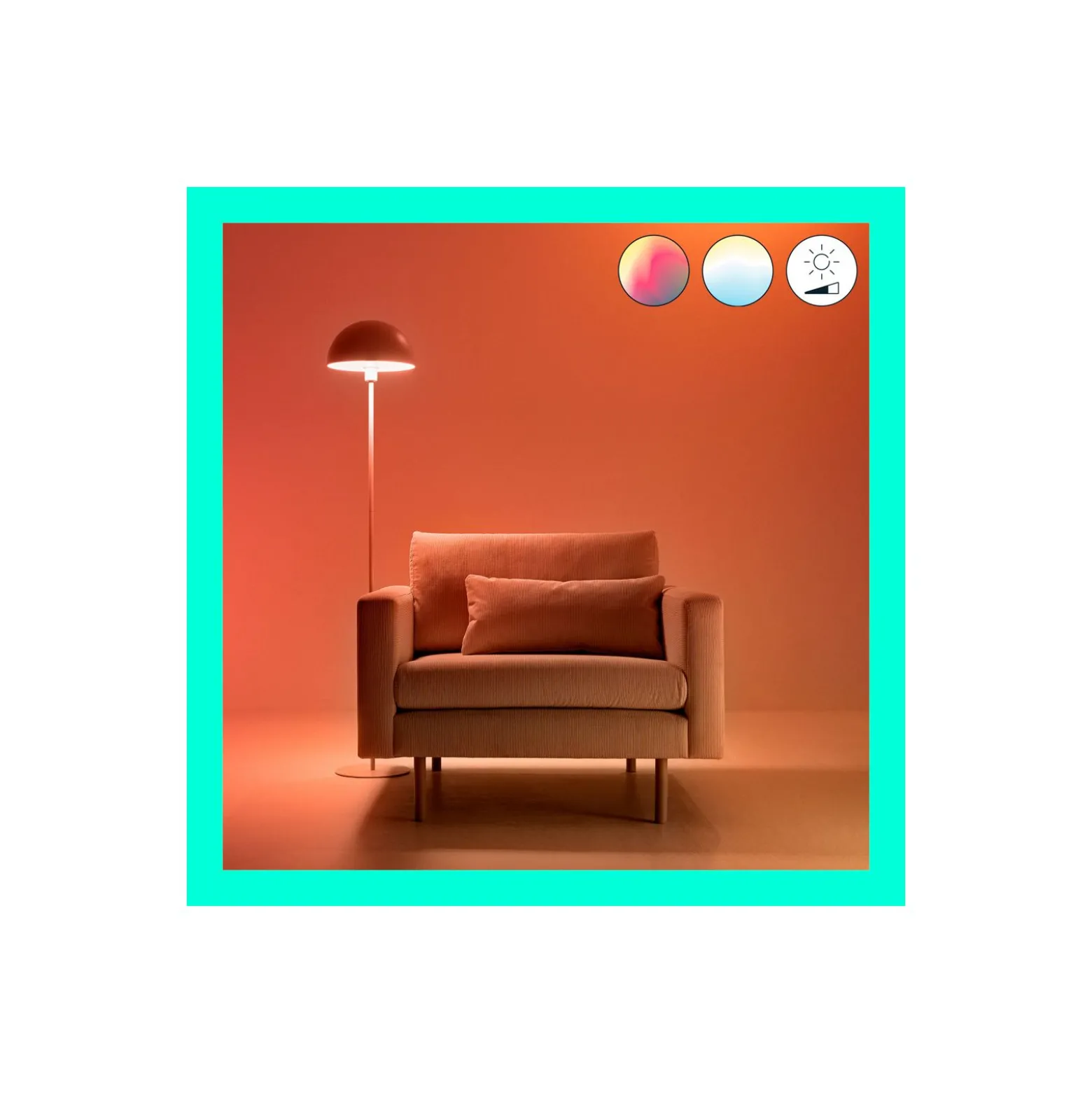 WiZ Smart LED E27 Päron Filament Matt 19W 2452lm | Bästa Färgåtergivning - Dimbar - Ersättare 150W