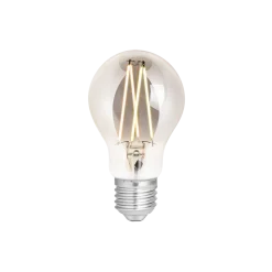 WiZ Smart LED E27 Päron Filament Smoke 6.5W 400lm - 820-850 Justerbar Vit | Dimbar - Ersättare 35W