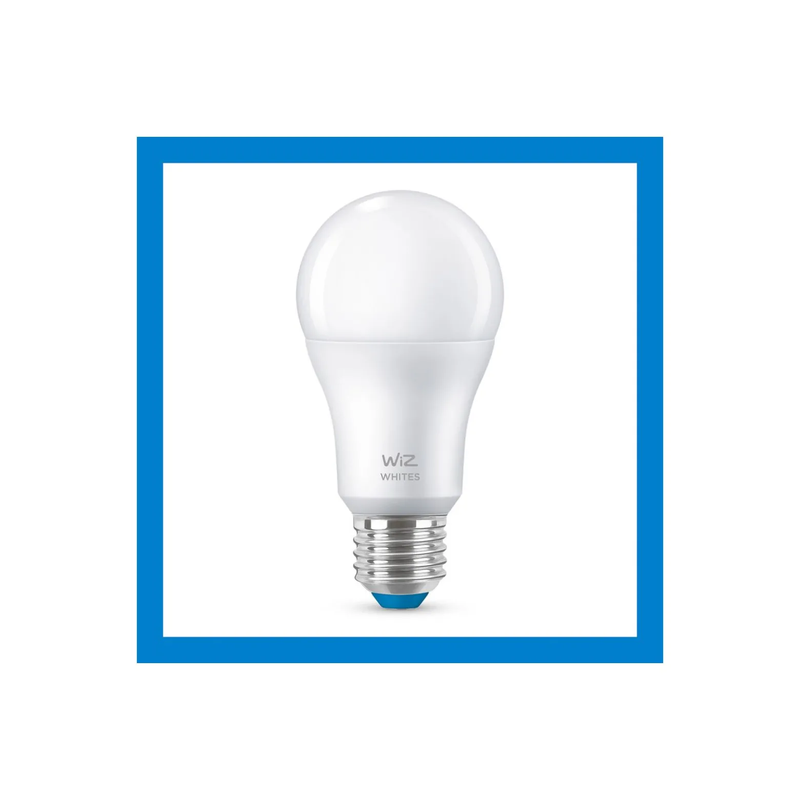 WiZ Smart LED E27 Päron Matt 8W 806lm | Bästa Färgåtergivning - Dimbar - Ersättare 60W