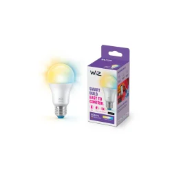 WiZ Smart LED E27 Päron Matt 8W 806lm | Bästa Färgåtergivning - Dimbar - Ersättare 60W