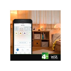 WiZ Smart LED E27 Päron Matt 9W 806lm - 827 Extra Varm Vit | Dimbar - Ersättare 60W