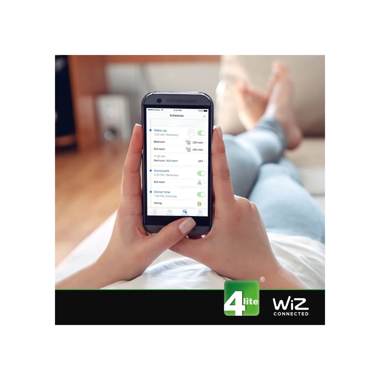 WiZ Smart LED E27 Päron Matt 9W 806lm - 827 Extra Varm Vit | Dimbar - Ersättare 60W