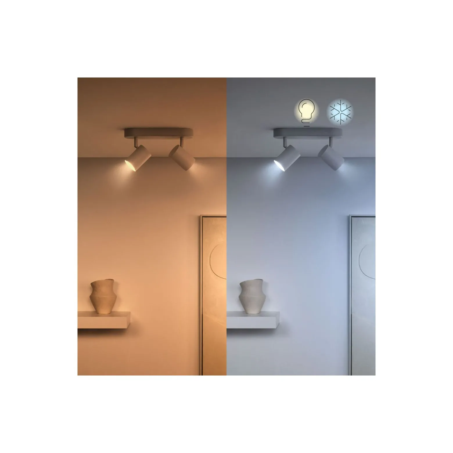 WiZ Smart LED Spot GU10 PAR16 5W 400lm 36D | Bästa Färgåtergivning - Dimbar - Ersättare 50W
